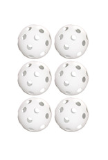 White Poly Whiffle Softballs