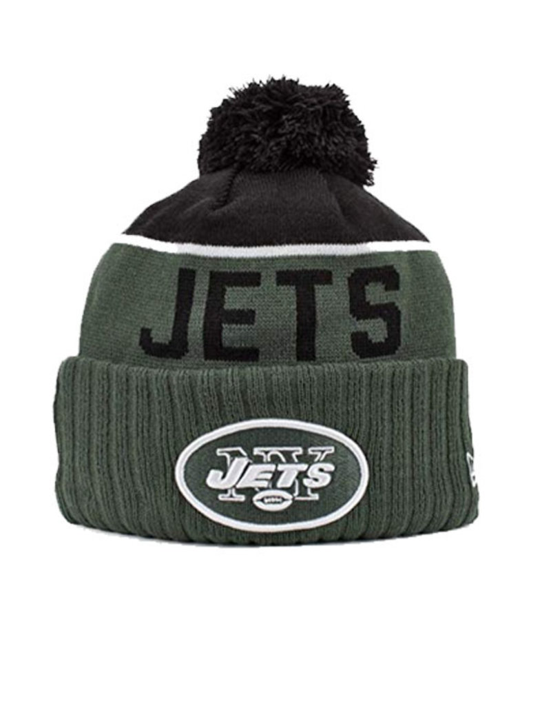 New Era New Era NFL Cold Weather Official Sport Knit Beanie New York Jets