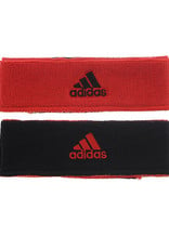 Adidas Adidas 2" Interval Reversible Headband-Red/Black