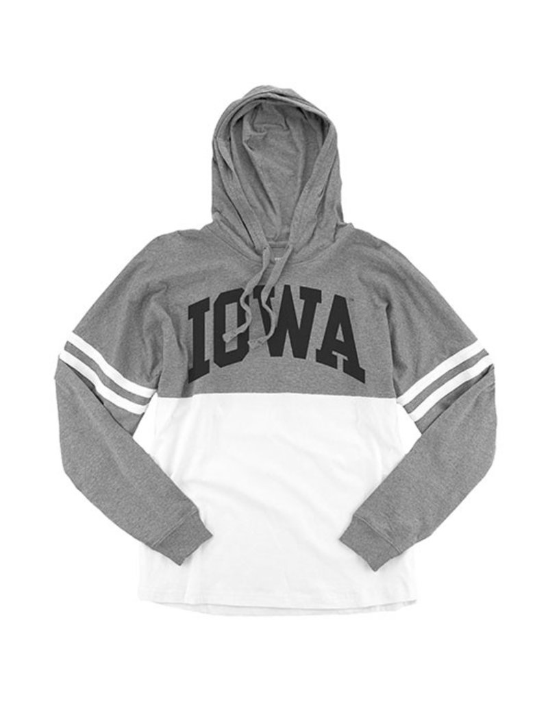 Rah-Rah Clothing Iowa Ladies Hooded Pom Pom Jersey