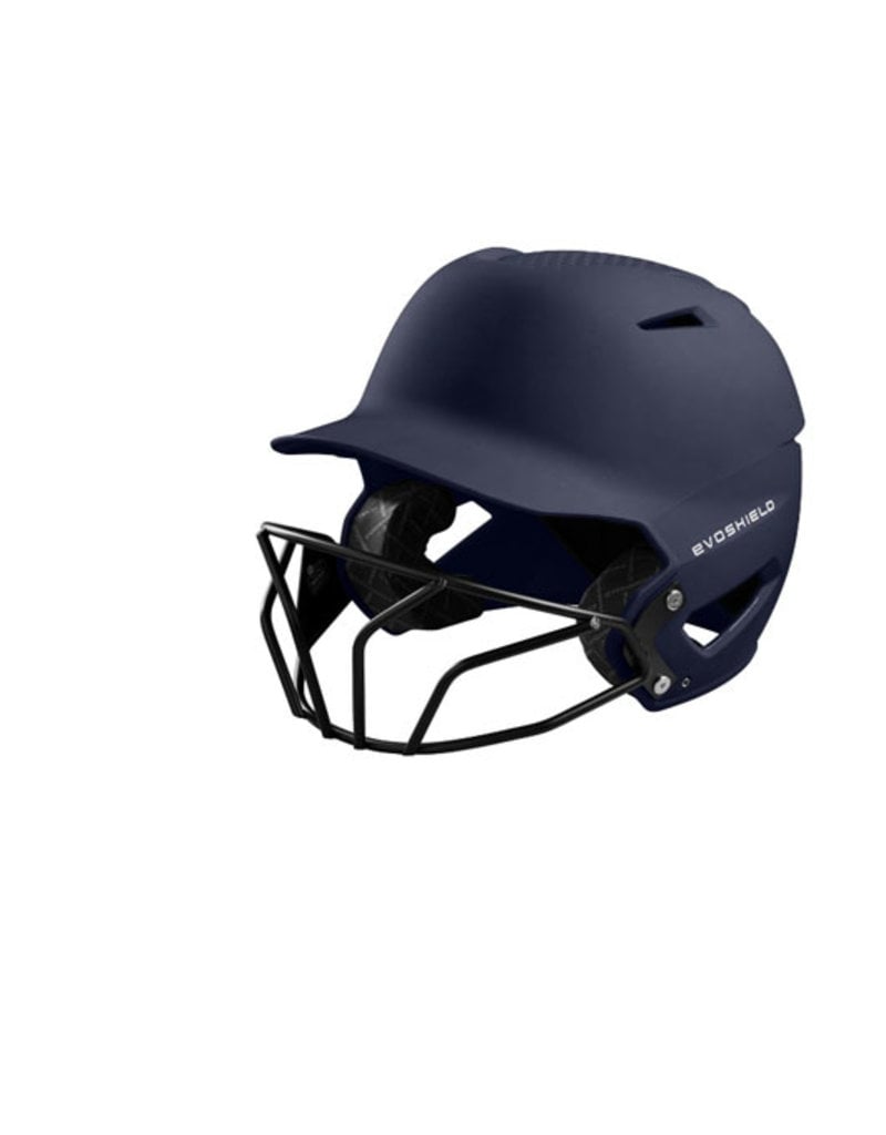 EvoShield Evo Shield XVT Batting Helmet with Softball Mask-Matte Finish