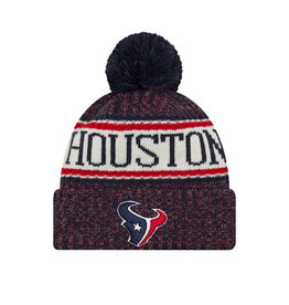 New Era New Era NFL Cold Weather Official Sport Knit Beanie Houston Texans