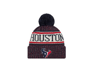 Houston Texans Men's New Era Chilled Cuffed Knit Hat