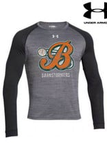 Under Armour Barnstormers Under Armour Novelty Long Sleeve Tee-Black