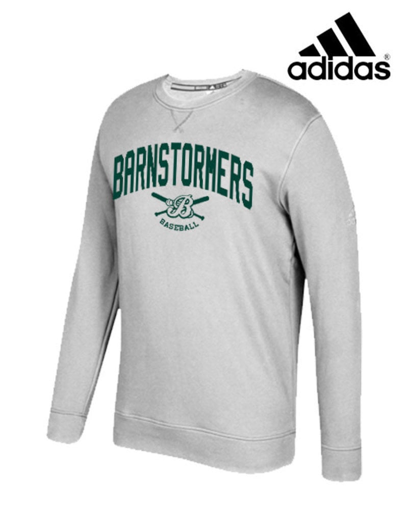 Adidas Barnstormers adidas Fleece Crewneck Sweatshirt-Grey