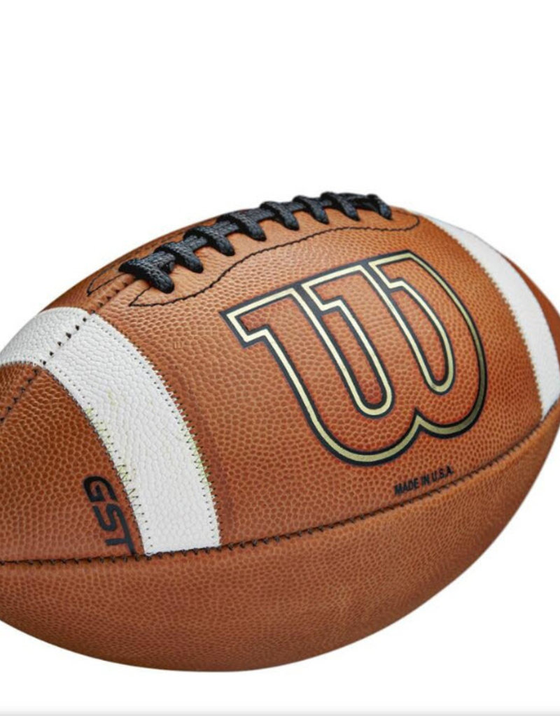 Wilson Wilson GST  Official NCAA & NFHS Leather Game Football