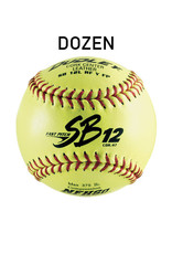 Dudley Dudley SB12L NFHS 12" Fastpitch leather Softballs (Dozen) 375lbs .47cor