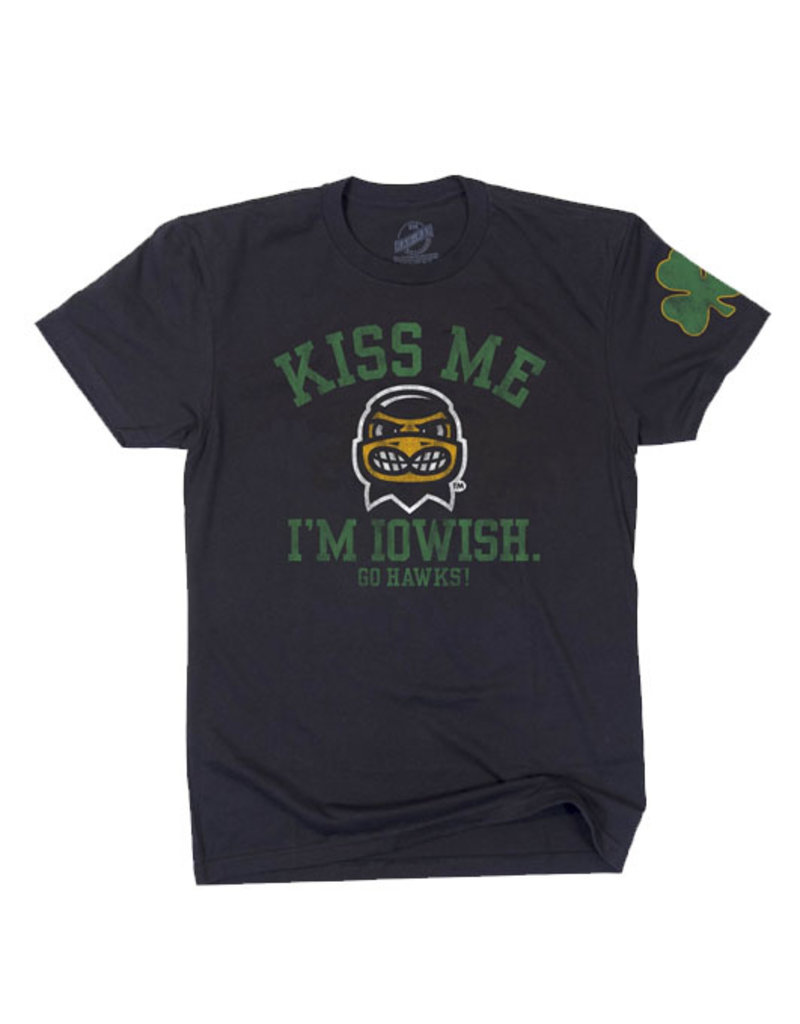 Rah-Rah Clothing Kiss Me I'm Iowish Short Sleeve Tee