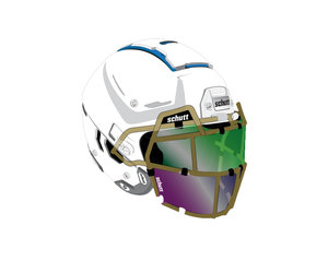 Helmet hot sale splash shield