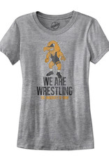 Iowa We Are Wrestling Ladies Short Sleeve Tee