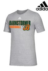 Adidas Barnstormer Baseball adidas Amplifier Cotton Short Sleeve Tee-Grey