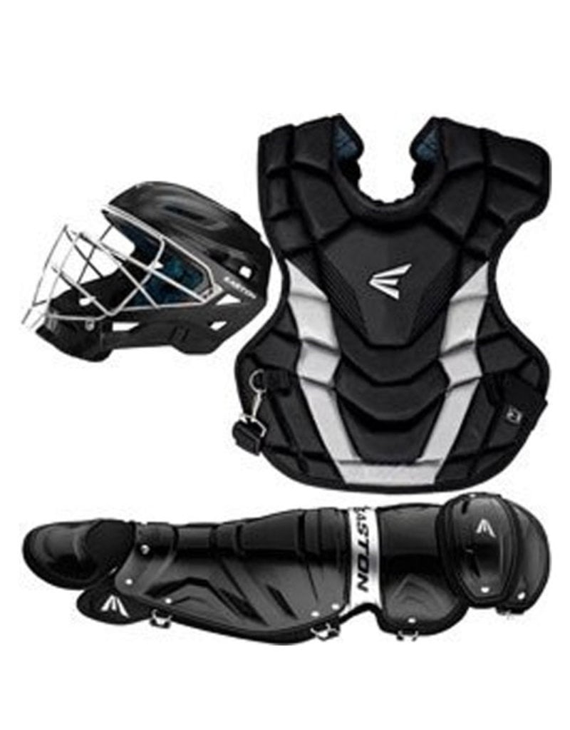 Easton Elite X Baseball Catchers Box Set, Intermediate, Black