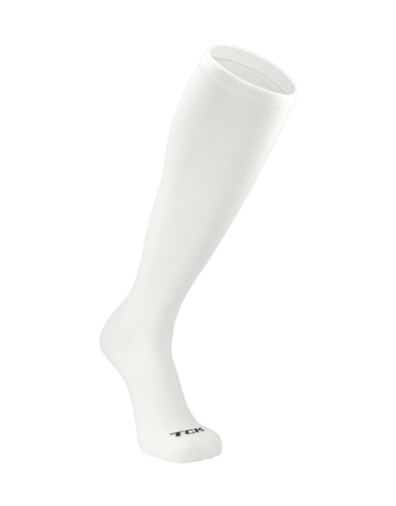 TCK ProSport over the calf sock w/white toe