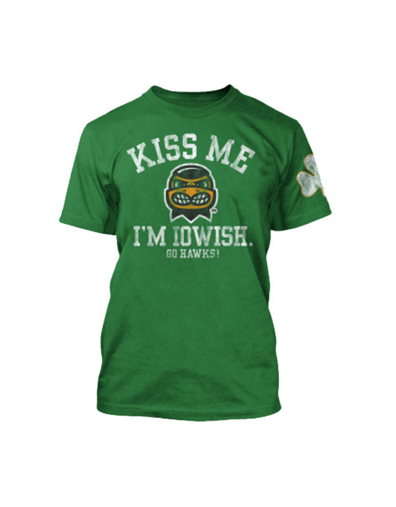 Rah-Rah Clothing Kiss Me I'm Iowish Short Sleeve Tee