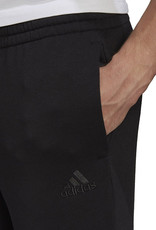 Adidas adidas Men's Essentials Tapered Cuff Logo Pants-Black
