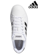 Adidas adidas Women's Grand Court Shoes-White/Black