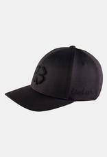 Rawlings Black Cover Blackout 3D Black Clover with Rawlings Patch Flex Fitted Cap