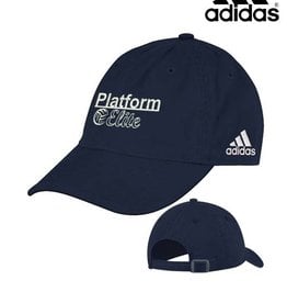 Adidas Platform Elite Adidas Washed Cotton Adjustable Slouch Cap-Navy