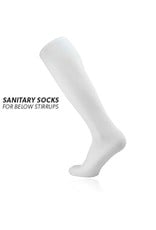 TCK Sanitary Tube Sock-White
