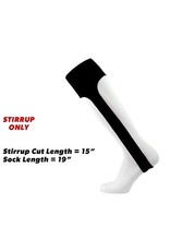 Adult 15" Custom Cut Stirrup-Black