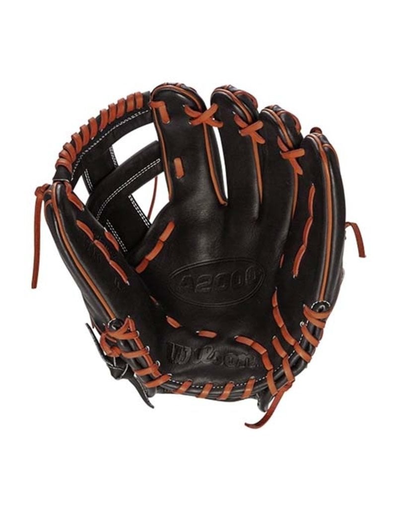 Wilson Wilson A2000  1716  11.5" infield Baseball Glove - Right Hand Throw  - Black (Copper Lacing)