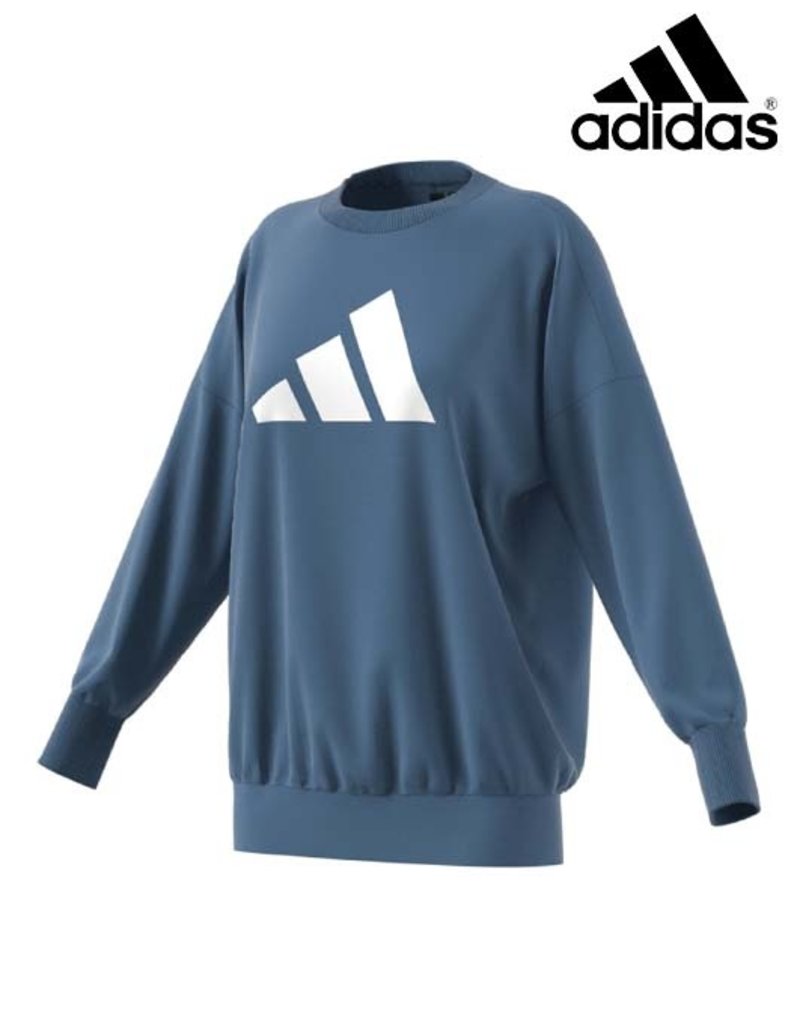 Adidas adidas Sportswear Women's Three Bar Sweatshirt-Altered Blue