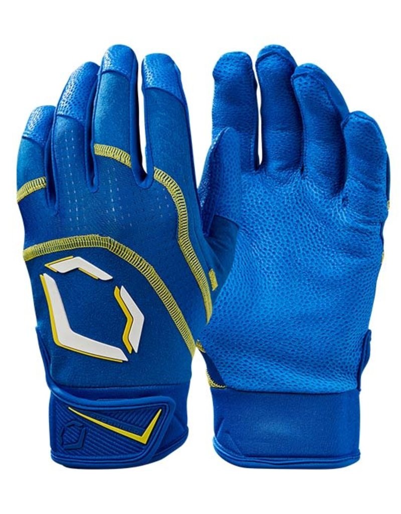 EvoShield Evoshield Adult Khaos Batting Gloves-Royal