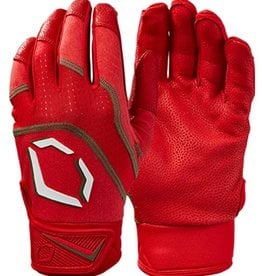 EvoShield Evoshield Adult Khaos Batting Gloves-Scarlet