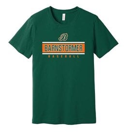 Barnstormer Baseball Bella+Canvas Premium Short Sleeve Tee-Forest