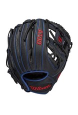 Wilson Wilson A700 11.25" Infield Baseball Glove-Black/Royal/Red | Right Hand Throw