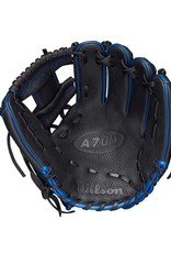 Wilson Wilson A700 11.25" Infield Baseball Glove-Black/Royal/Red | Right Hand Throw
