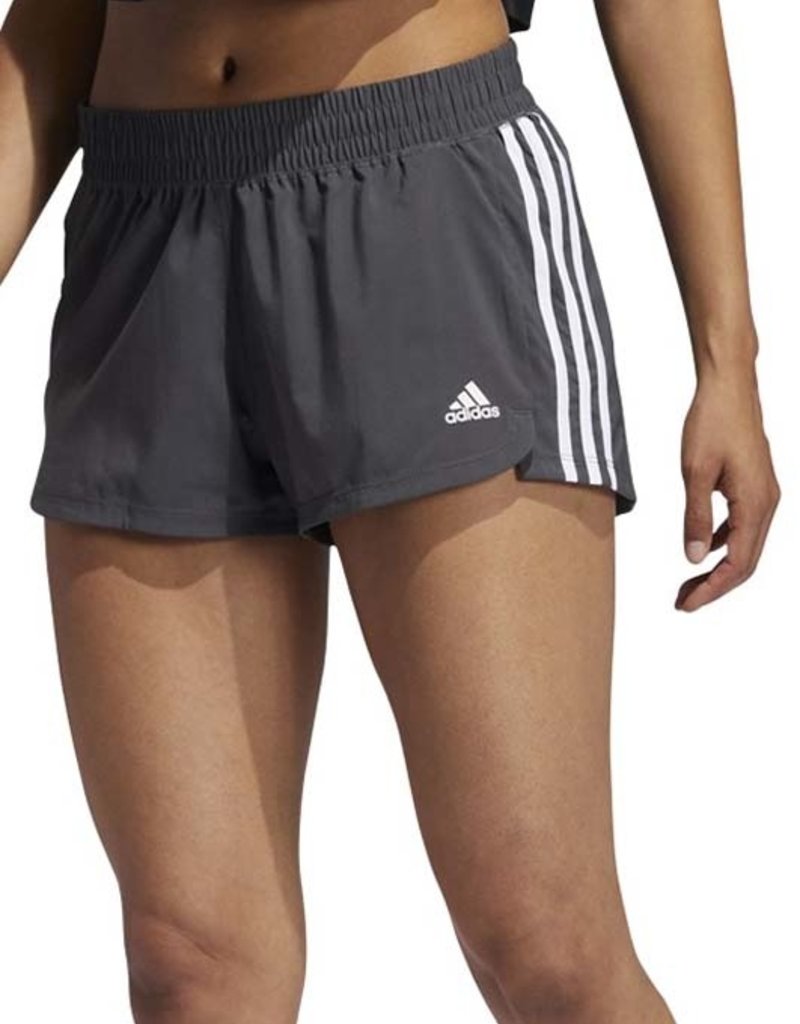 adidas Pacer 3-Stripes Woven Shorts - Black | Women's Training | adidas US