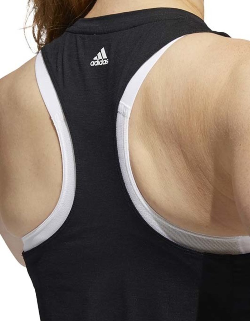 adidas Womens Train Logo Bra - Black