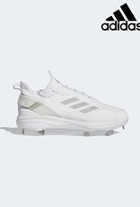 Adidas adidas Icon 7 Boost Baseball Cleat-Cloud White/Silver Metallic/Silver Metallic