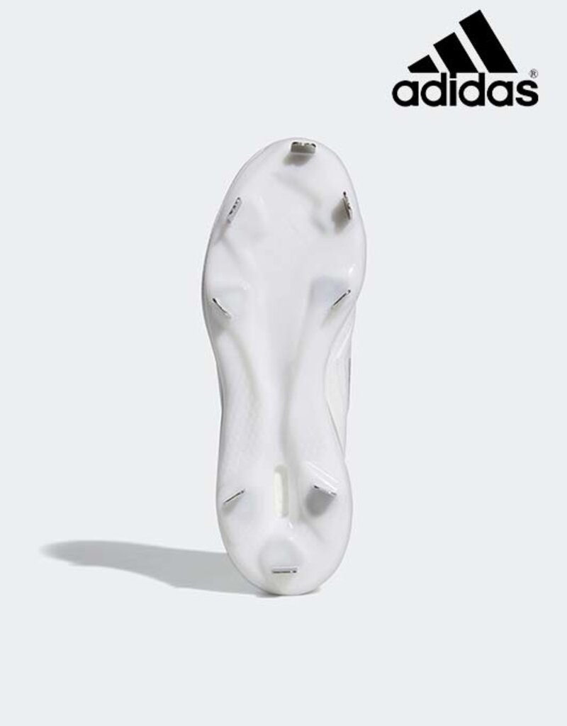 Adidas adidas Icon 7 Boost Baseball Cleat-Cloud White/Silver Metallic/Silver Metallic