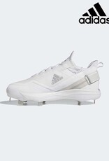 Adidas adidas Icon 7 Boost Baseball Cleat-Cloud White/Silver Metallic/Silver Metallic