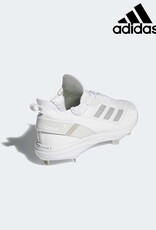 Adidas adidas Icon 7 Boost Baseball Cleat-Cloud White/Silver Metallic/Silver Metallic