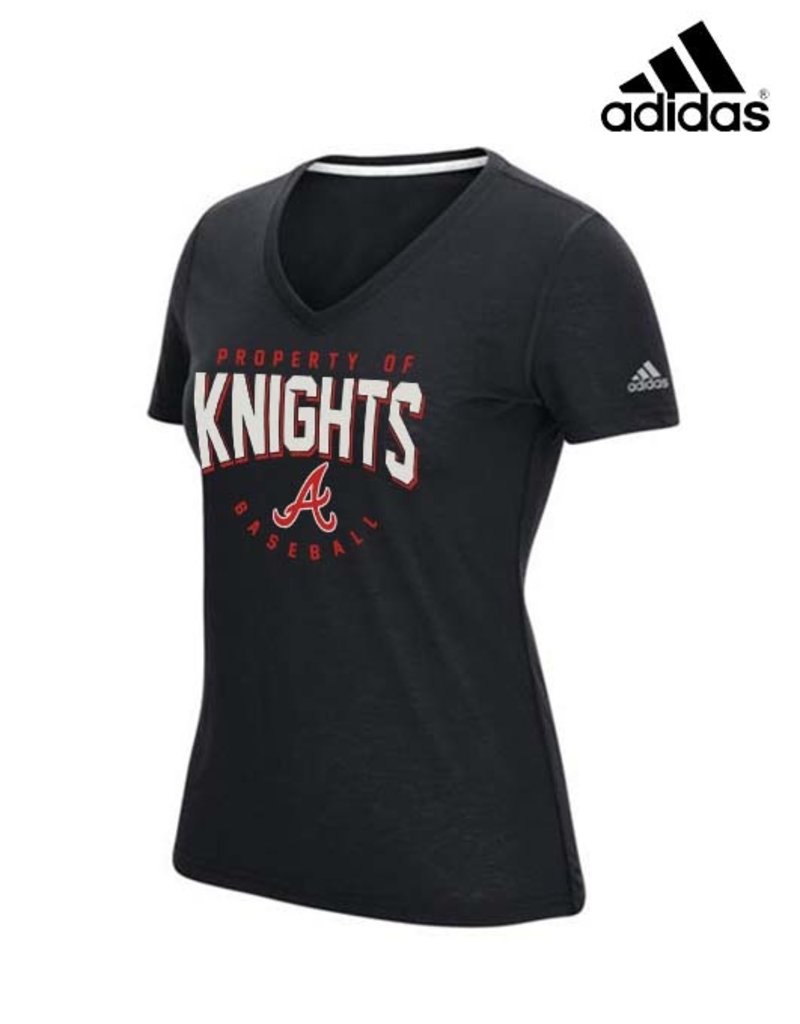 Adidas QC Area Knights adidas Women's Ultimate Short Sleeve Tee-Black