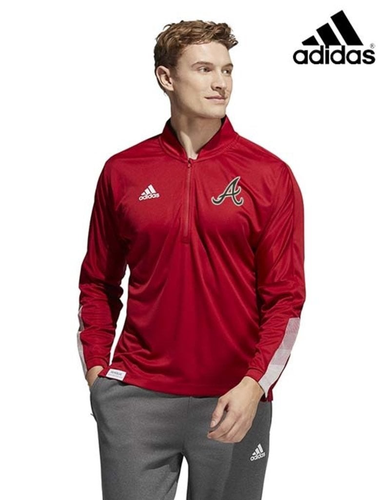 Adidas QC Area Knights adidas Sideleine 21 Long Sleeve Knit 1/4 Zip-Power Red