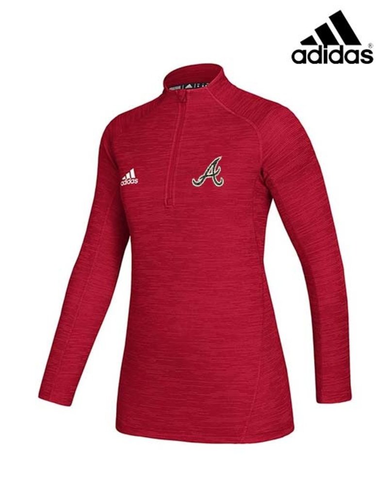 Adidas QC Area Knights adidas Ladies Game Mode Long Sleeve Performance 1/4 Zip-Power Red