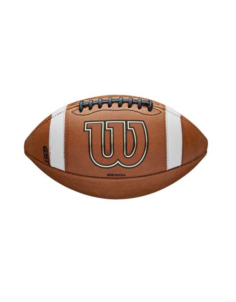 Wilson Wilson GST Official NCAA and NFHS Leather Game Football Retail Boxed