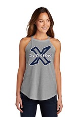 PV X-Plosion Women's Triblend Rocker Tank-Grey