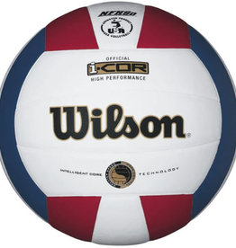 Wilson Wilson i-COR High Performance Game Volleyball White/Red/Blue