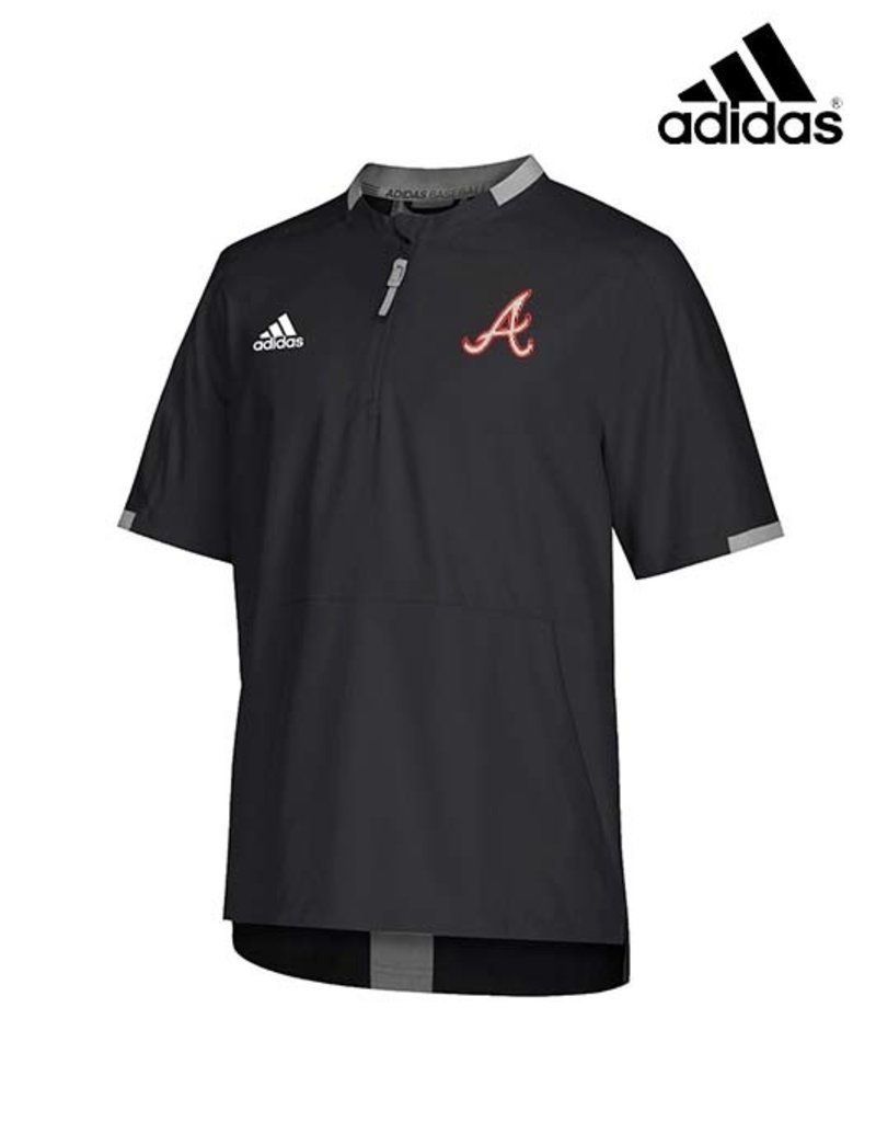 Adidas QC Area Knights adidas Youth Fielders Choice 2.0 Short Sleeve Cage Jacket-Black