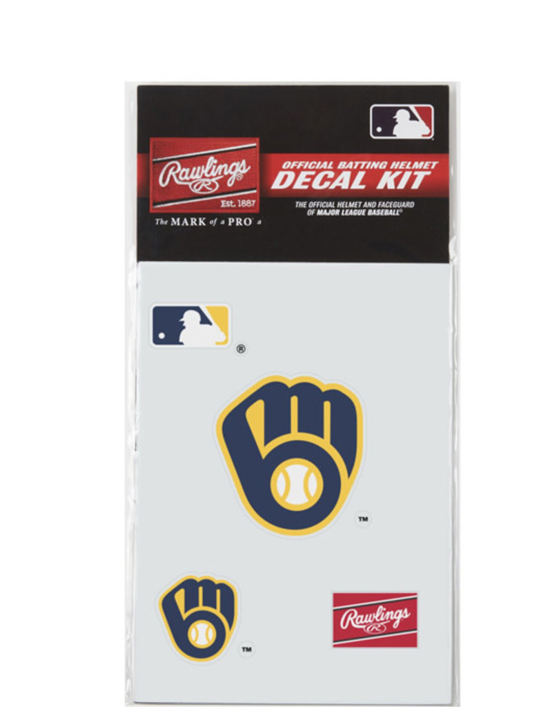 Rawlings MLB Replica Helmet Decal Kits