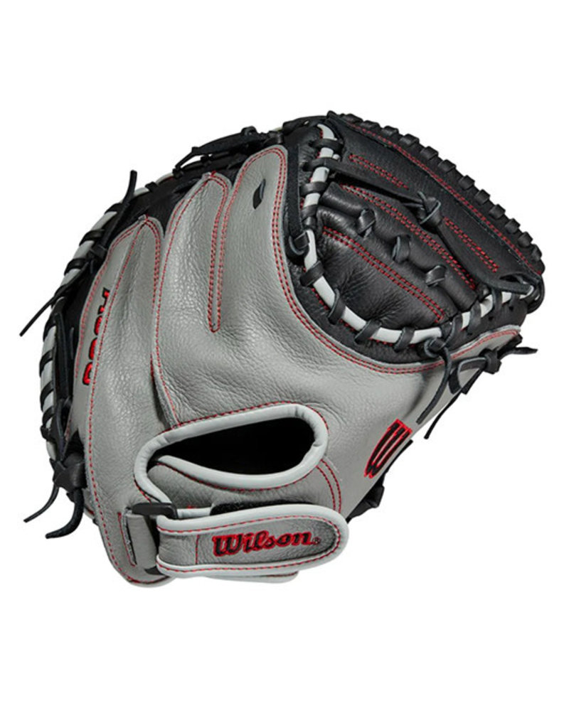 Wilson Wilson A500 32" youth Catcher's Mitt -Black/Grey/RED - Right Hand Throw