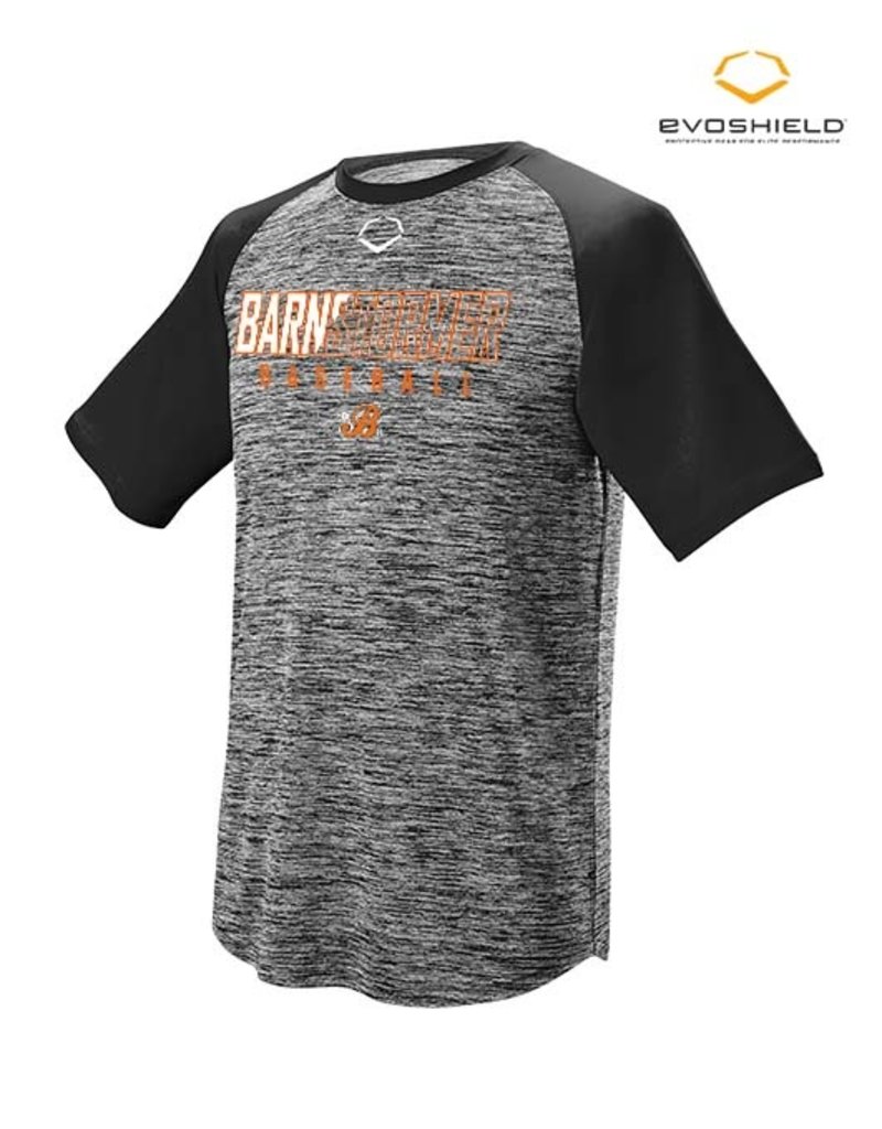 EvoShield Barnstormers Youth Evoshield Performance Pullover Tech TeeBlack