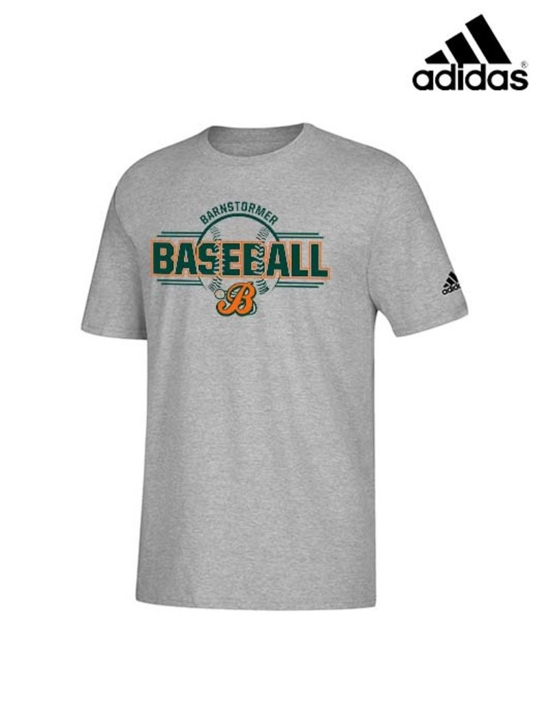 Adidas Barnstormers Baseball adidas Youth Short Sleeve Tee-Grey