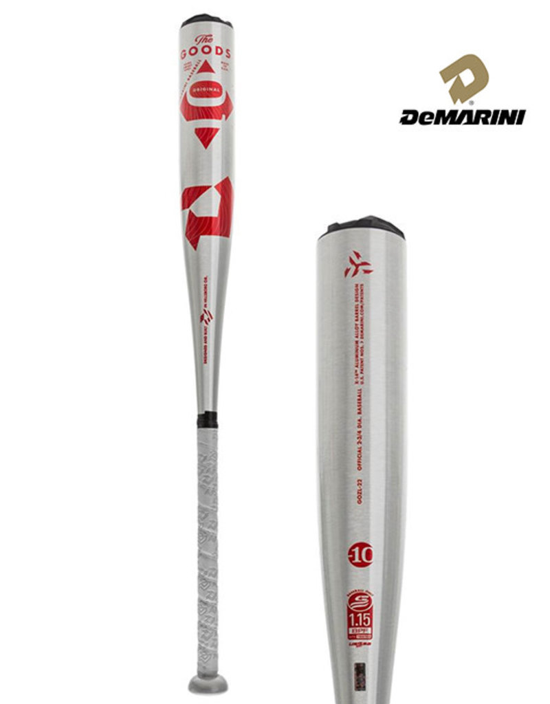 DeMarini 2022 DeMarini The Goods ONE USSSA (-10) Baseball Bat 2 3/4" Barrel