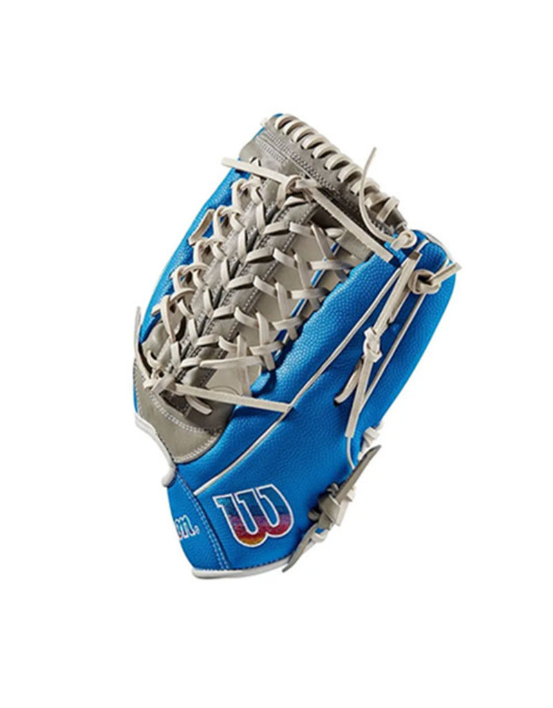 Wilson Wilson A2000 Love The Moment Series PF92  12.25" Baseball Outfield Glove Pedroia Fit  - Autism Speaks Blue/Grey